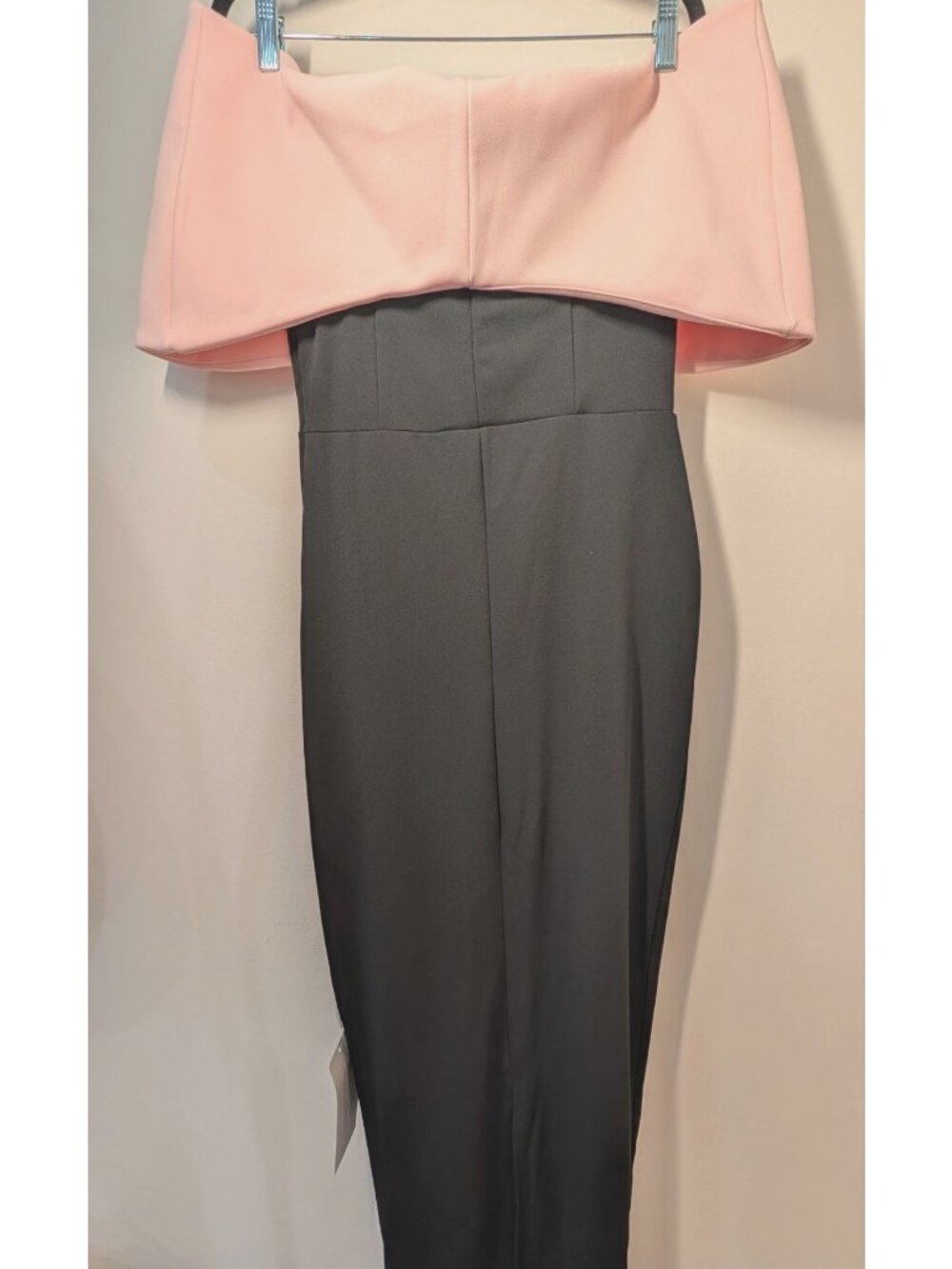 NEW Club L London Strapless Maxi Dress with Oversized Bow, Women Size US 8 - Picture 7 of 14
